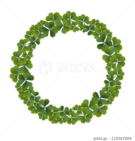 green clover leaves. 119367804