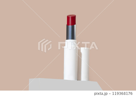 colored lipstick in light tubes. Cosmetic accessories. colored lipstick in light tubes. Cosmetic accessories. 119368176