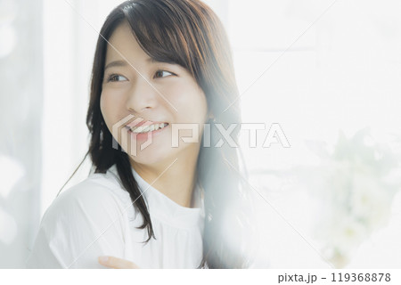 若い女性、ポートレート、ビューティーイメージ 119368878