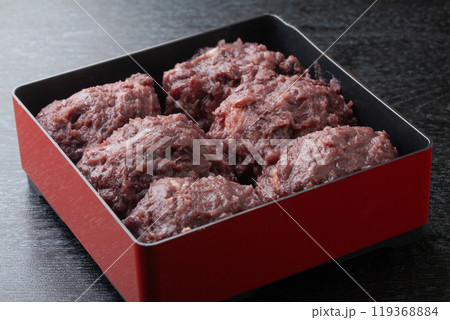 あんこの田舎風おはぎ 119368884