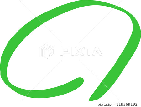 手描きマル　採点　テスト 119369192