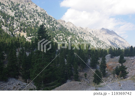 Turkey region Anatolia. Taurus mountain. Highway through central Anatolia, Taurus Mountains Turkey region Anatolia. Taurus mountain. Highway through central Anatolia, Taurus Mountains 119369742