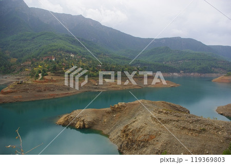 Southern Turkey, region Anatolia. Alanya, Antalya privince. Dim River National park and canyon. Taurus Mountains 119369803