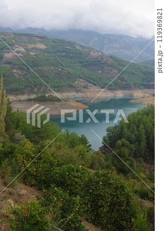 Southern Turkey, region Anatolia. Alanya, Antalya privince. Dim River National park and canyon. Taurus Mountains 119369821