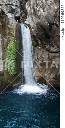 South Turkey region Anatolia. Sapadere canyon and waterfall. National park, Mediterranean. Taurus Mountains 119369833