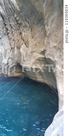 South Turkey region Anatolia. Sapadere canyon and waterfall. National park, Mediterranean. Taurus Mountains 119369834