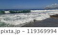 Coast of Alanya, Antalya. Mediterranean Sea. South of Turkey 119369994