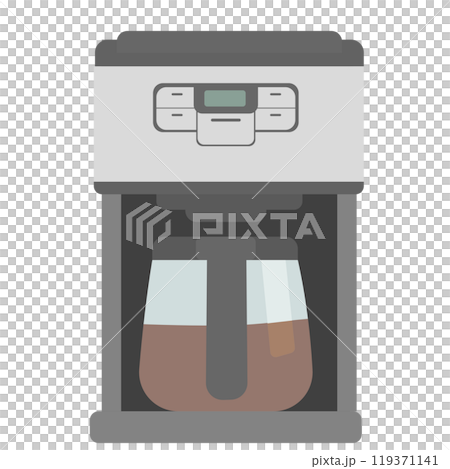 Coffee maker illustration Coffee maker illustration 119371141