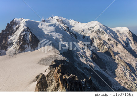 Mont Blanc Massif Chamonix Alps France,Europe 119371568