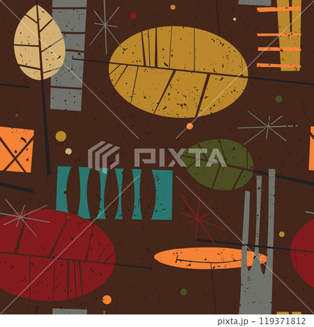 Retro fall pattern 119371812