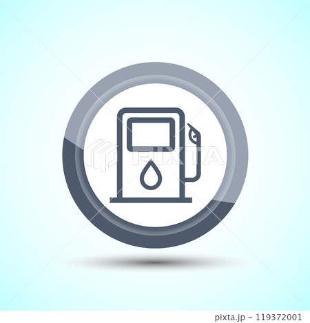 Fueling Sign Icon Design Illustration, Fuel Icon For Apps and Websites, Button Design Fueling Sign Icon Design Illustration, Fuel Icon For Apps and Websites, Button Design 119372001