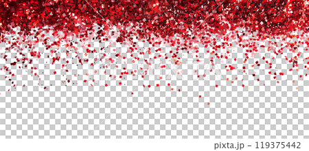 red glitter sparkle party celebration explosion PNG transparent background isolated graphic resource cutout 119375442
