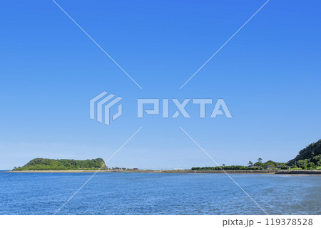 大分県姫島 稲積海岸 大分県姫島 稲積海岸 119378528