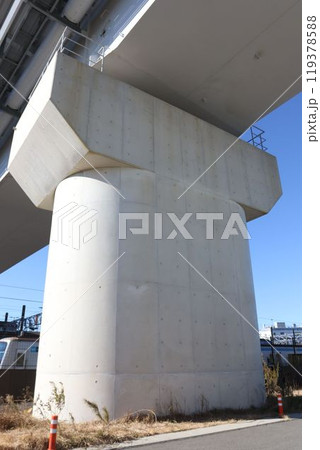 妙典橋の橋脚 119378588