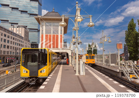 Berlin U-Bahn Overground Station, Berlin, Germany 119378700