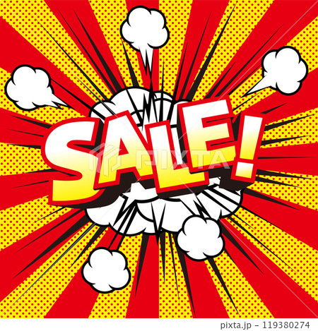 アメコミ風吹き出し_sale_1 119380274