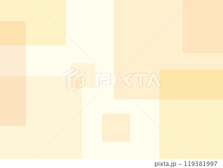 秋のオレンジ系シンプル背景素材（幾何学模様）　 119381997