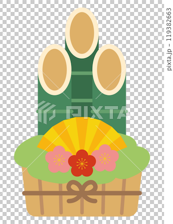 門松のイラスト 門松のイラスト 119382663