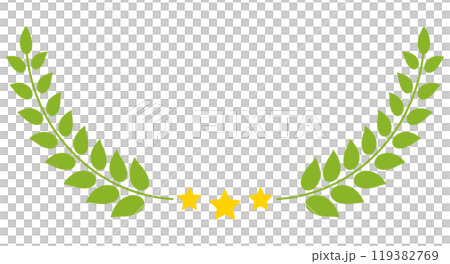 月桂樹のイラスト【4】 119382769