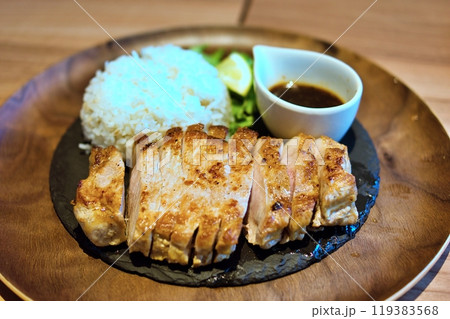 ポークステーキ 119383568