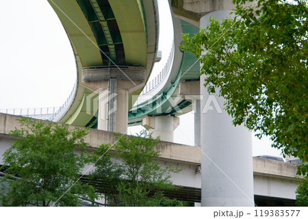 高速道路立体交差　上社ジャンクション 119383577