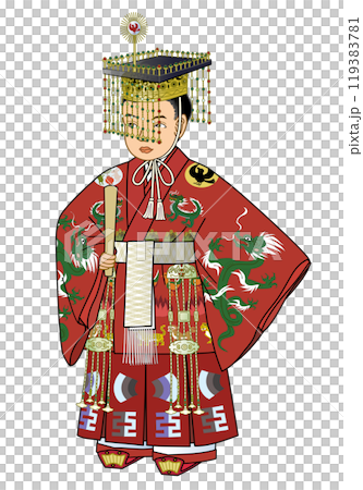 Emperor Yozei: Twelve Emblems of the Enthronement 119383781