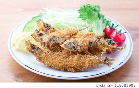 子持ちシシャモのフライ 子持ちシシャモのフライ 119383905