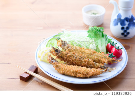 子持ちシシャモのフライ 119383926