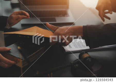 Law theme, gavel or mallet of the judge, lawyer enforcement officers, evidence-based cases taken into account in the court abount business, legislation. Law theme, gavel or mallet of the judge, lawyer enforcement officers, evidence-based cases taken into account in the court abount business, legislation. 119384543