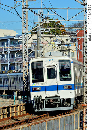 鉄道　私鉄：東武鉄道　野田線　8000系　8192F 119384597