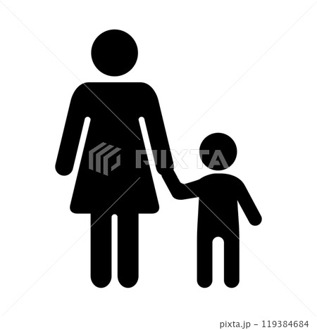 親子のアイコン 親子のアイコン 119384684