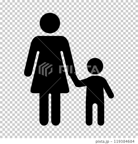 親子のアイコン 親子のアイコン 119384684