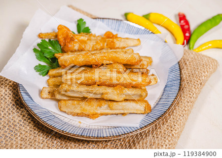 ごぼうの唐揚げ 119384900