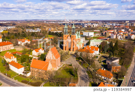 Peter and Paul Cathedral historical landmark in Poznan 119384997