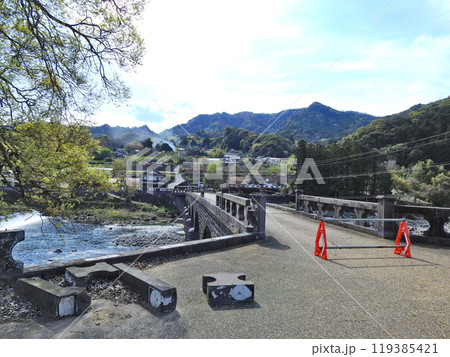 大分県中津市の石造アーチ橋耶馬渓橋耶馬渓橋 大分県中津市の石造アーチ橋耶馬渓橋耶馬渓橋 119385421