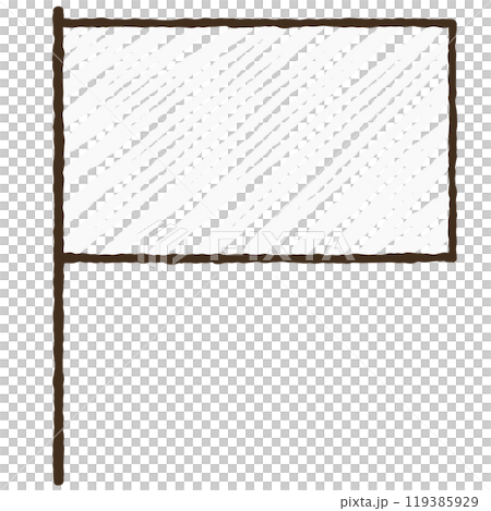 簡單的旗幟插圖 119385929