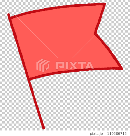 Simple flag illustration 119386713