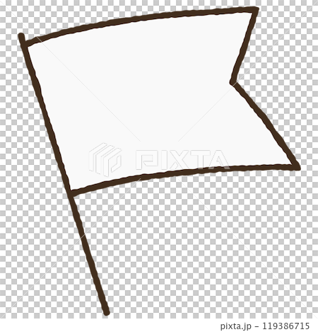 Simple flag illustration Simple flag illustration 119386715