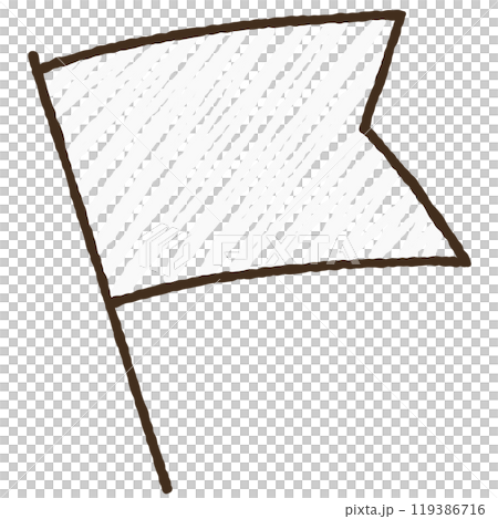 Simple flag illustration Simple flag illustration 119386716