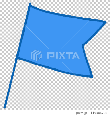 Simple flag illustration 119386720