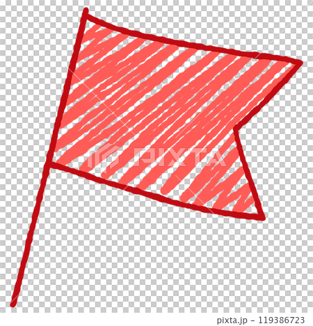 Simple flag illustration 119386723