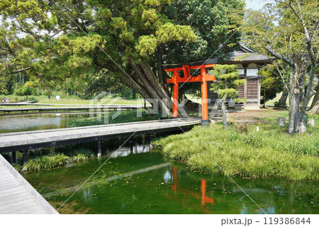 日本の神奈川県足利上郡にある厳島神社 119386844