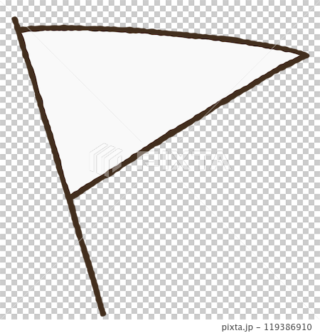 簡單的旗幟插圖 119386910