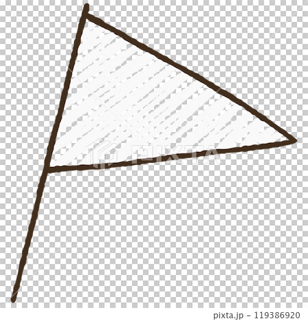 簡單的旗幟插圖 119386920