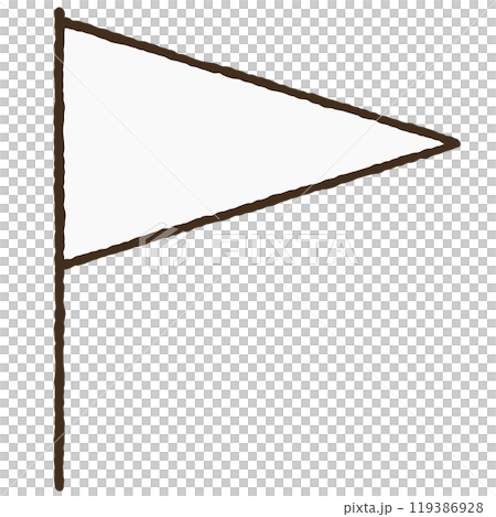 Simple flag illustration 119386928