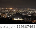 水島コンビナートの工場夜景 119387463
