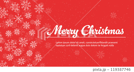 Snow red background. Christmas winter design. White falling snowflakes, abstract landscape. Snow red background. Christmas winter design. White falling snowflakes, abstract landscape. 119387746