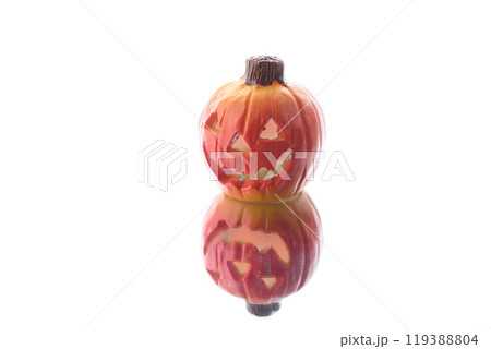 ハロウィンのかぼちゃのおばけイメージ ハロウィンのかぼちゃのおばけイメージ 119388804