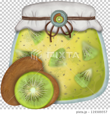 Set of fruit jams in glass jars hand drawn in cartoon style.Set of fruit jams jelly, apple, Avocado, grape, Kiwi, Mango jelly. Set of fruit jams in glass jars hand drawn in cartoon style.Set of fruit jams jelly, apple, Avocado, grape, Kiwi, Mango jelly. 119389357