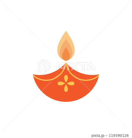 Diwali Canddle icon Diwali Canddle icon 119390126